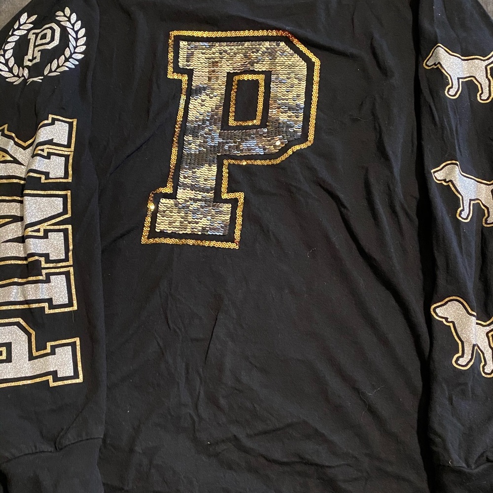 Pink long sleeve tee